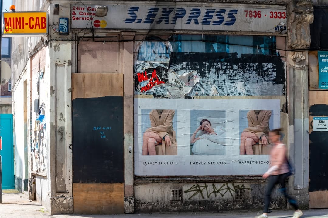 Harvey Nichols Flyposting